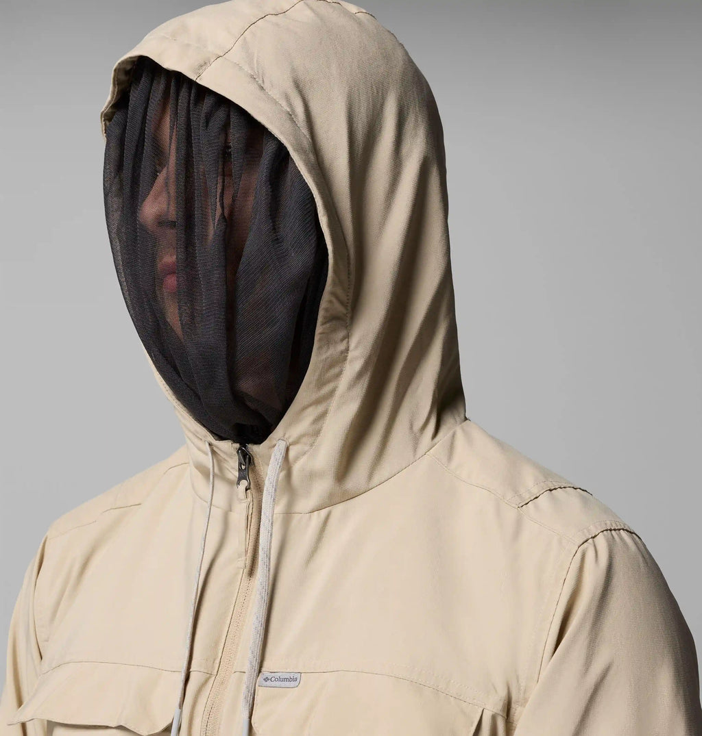 Men's Skien Valley Hooded Long Sleeve Shirt