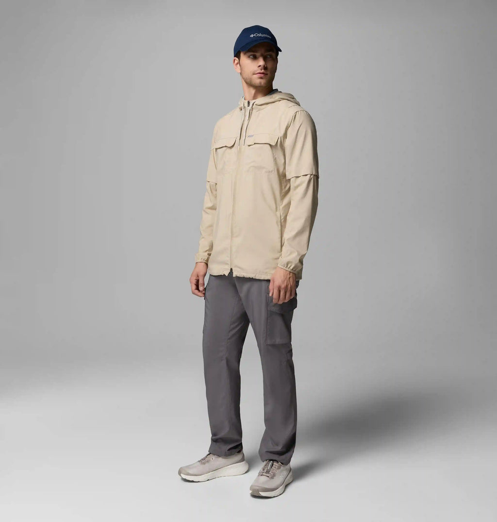 Men's Skien Valley Hooded Long Sleeve Shirt