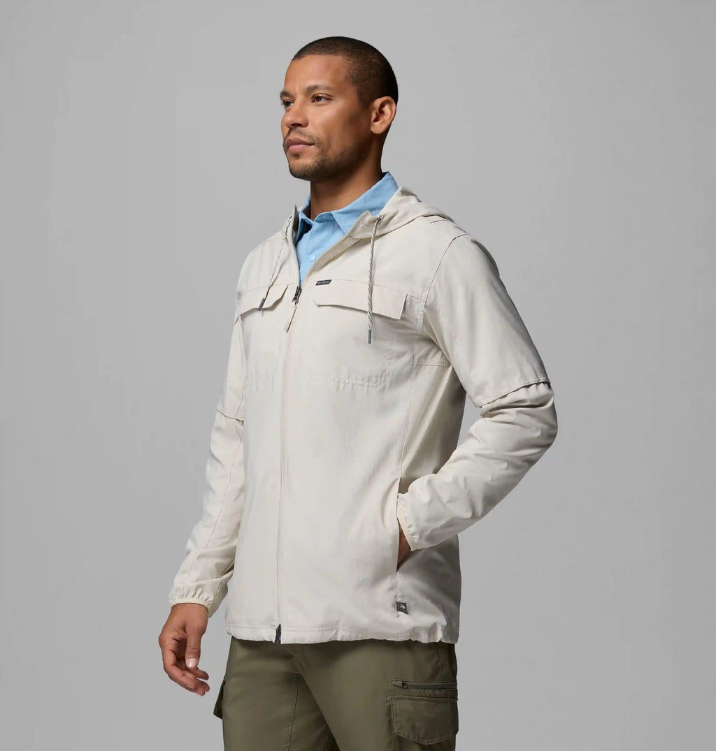 Men's Skien Valley Hooded Long Sleeve Shirt