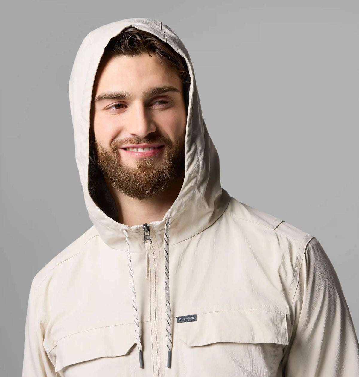 Men's Skien Valley Hooded Long Sleeve Shirt