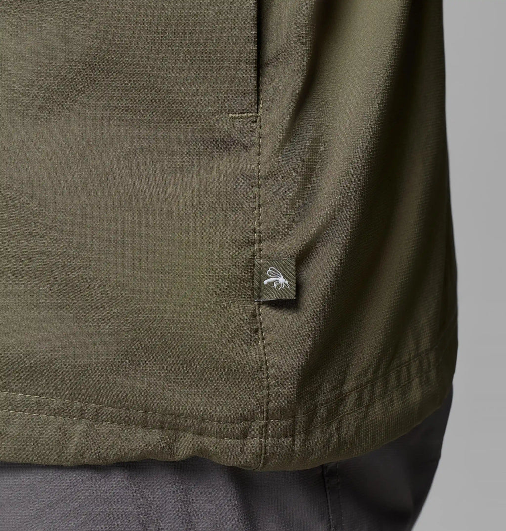 Men's Skien Valley Hooded Long Sleeve Shirt