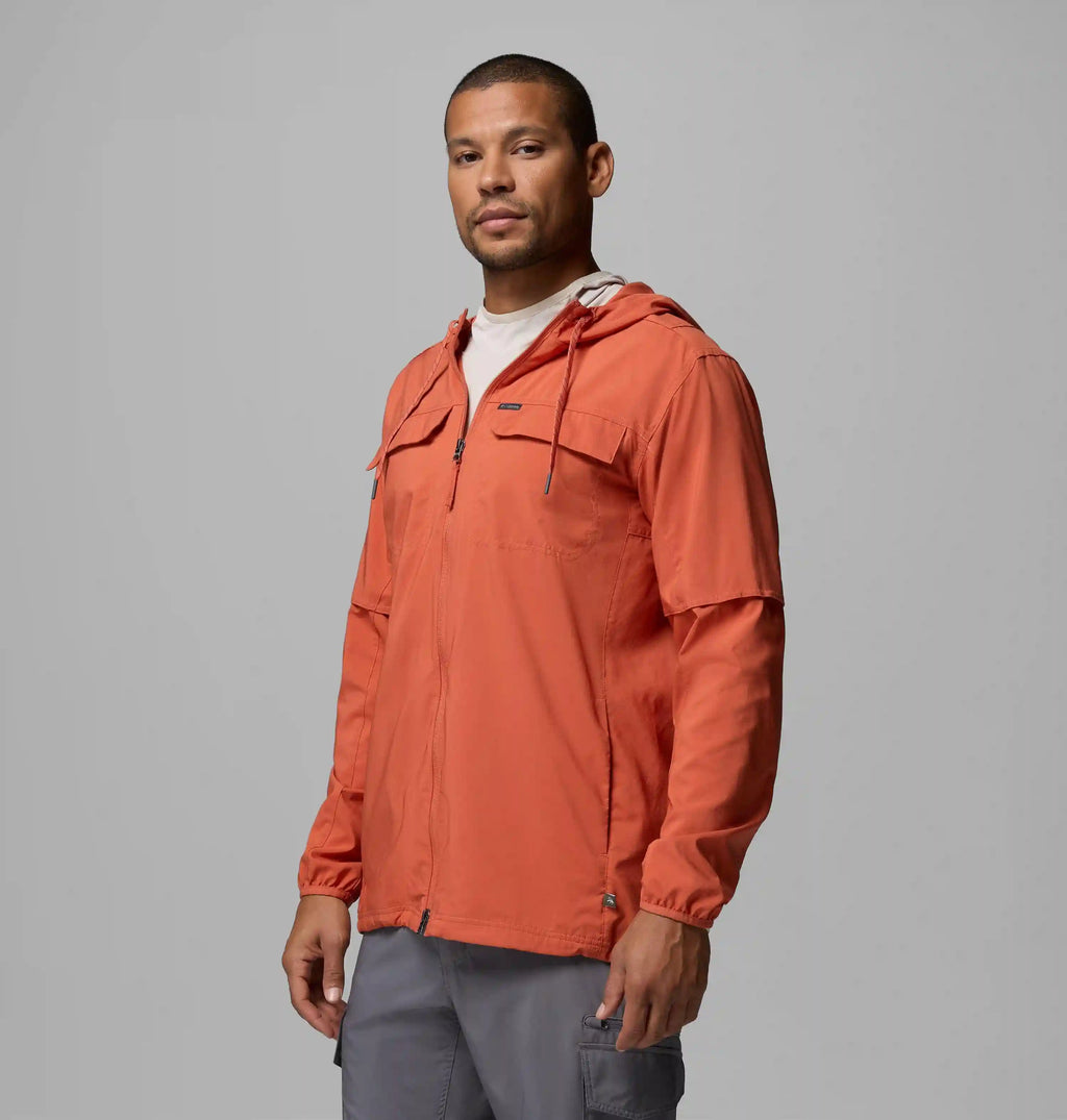 Men's Skien Valley Hooded Long Sleeve Shirt