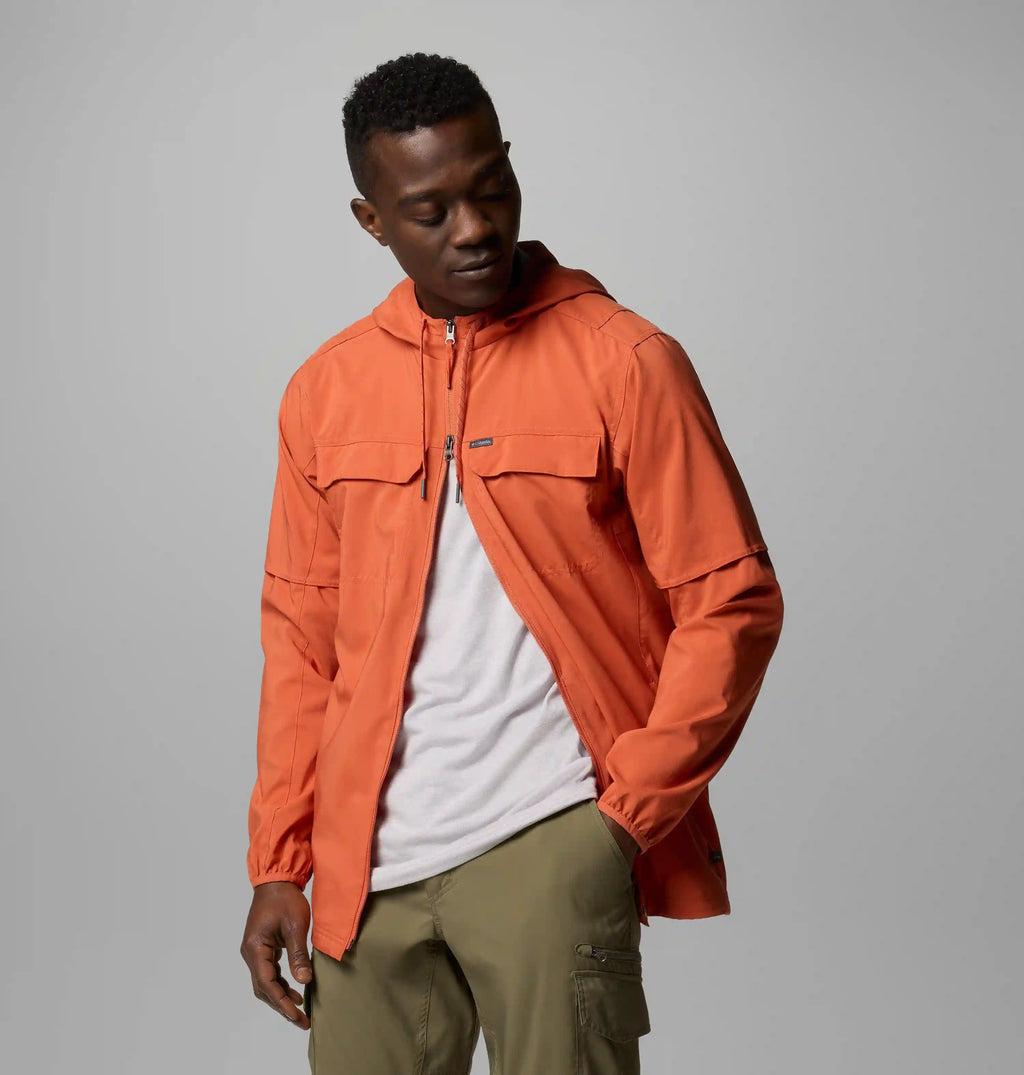 Men's Skien Valley Hooded Long Sleeve Shirt