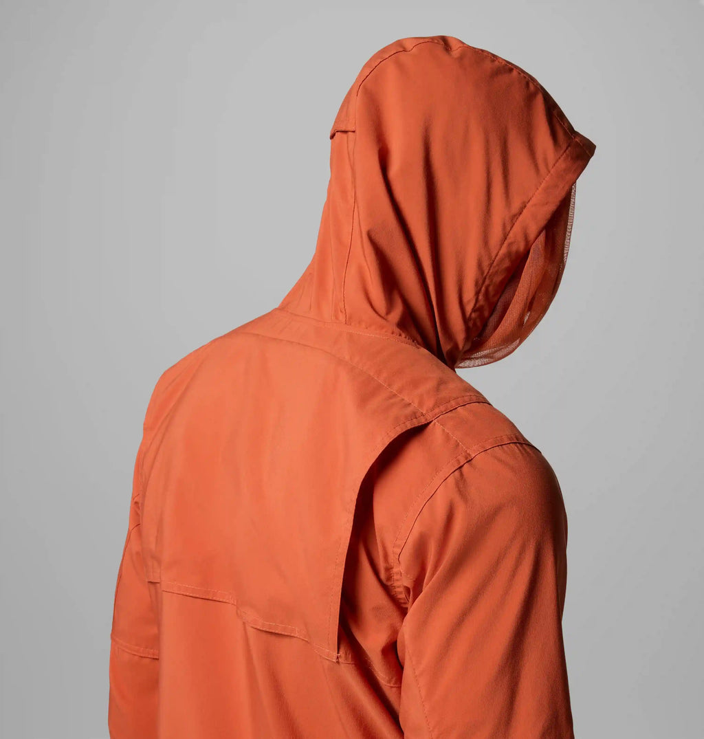 Men's Skien Valley Hooded Long Sleeve Shirt