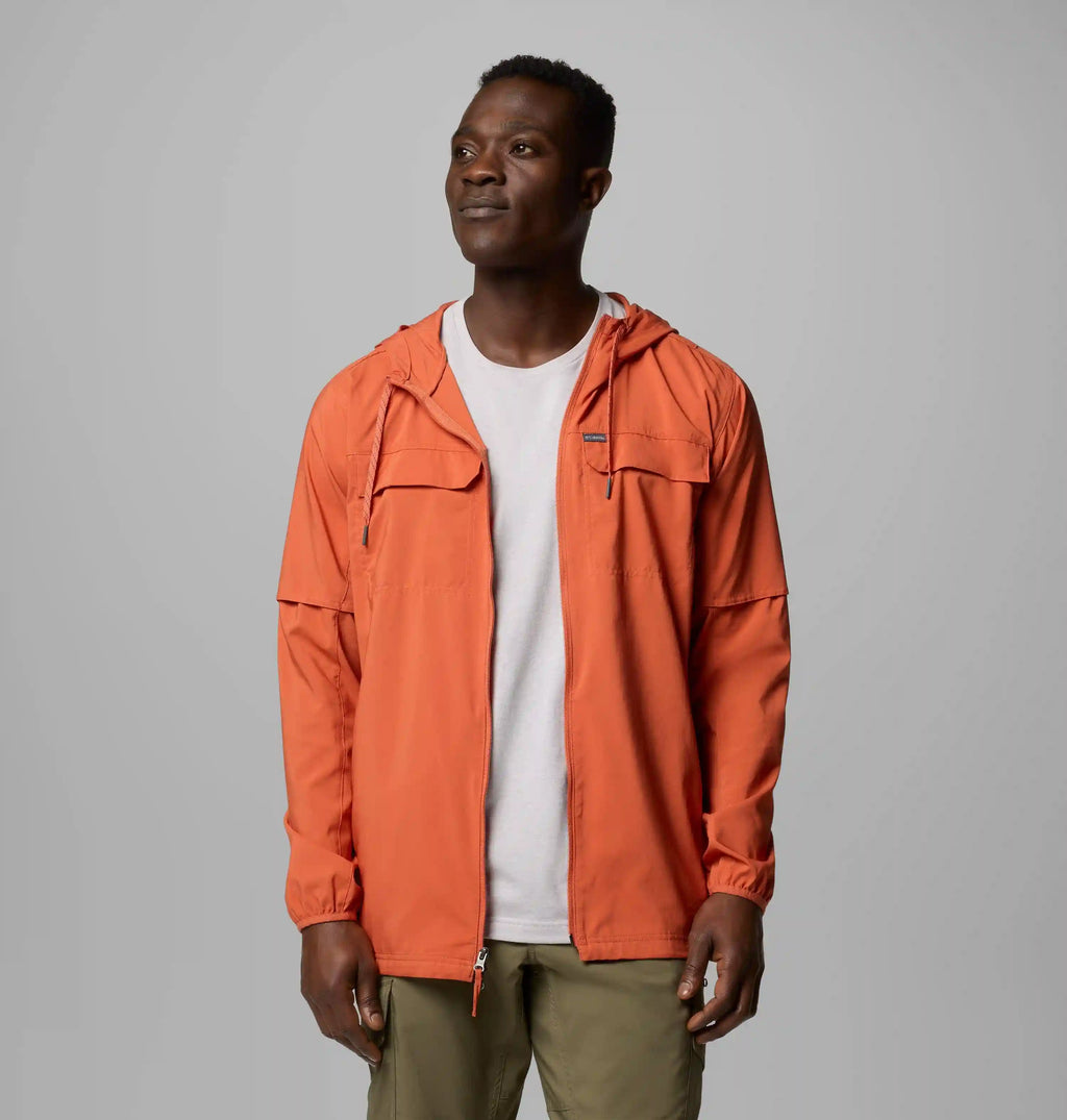 Men's Skien Valley Hooded Long Sleeve Shirt