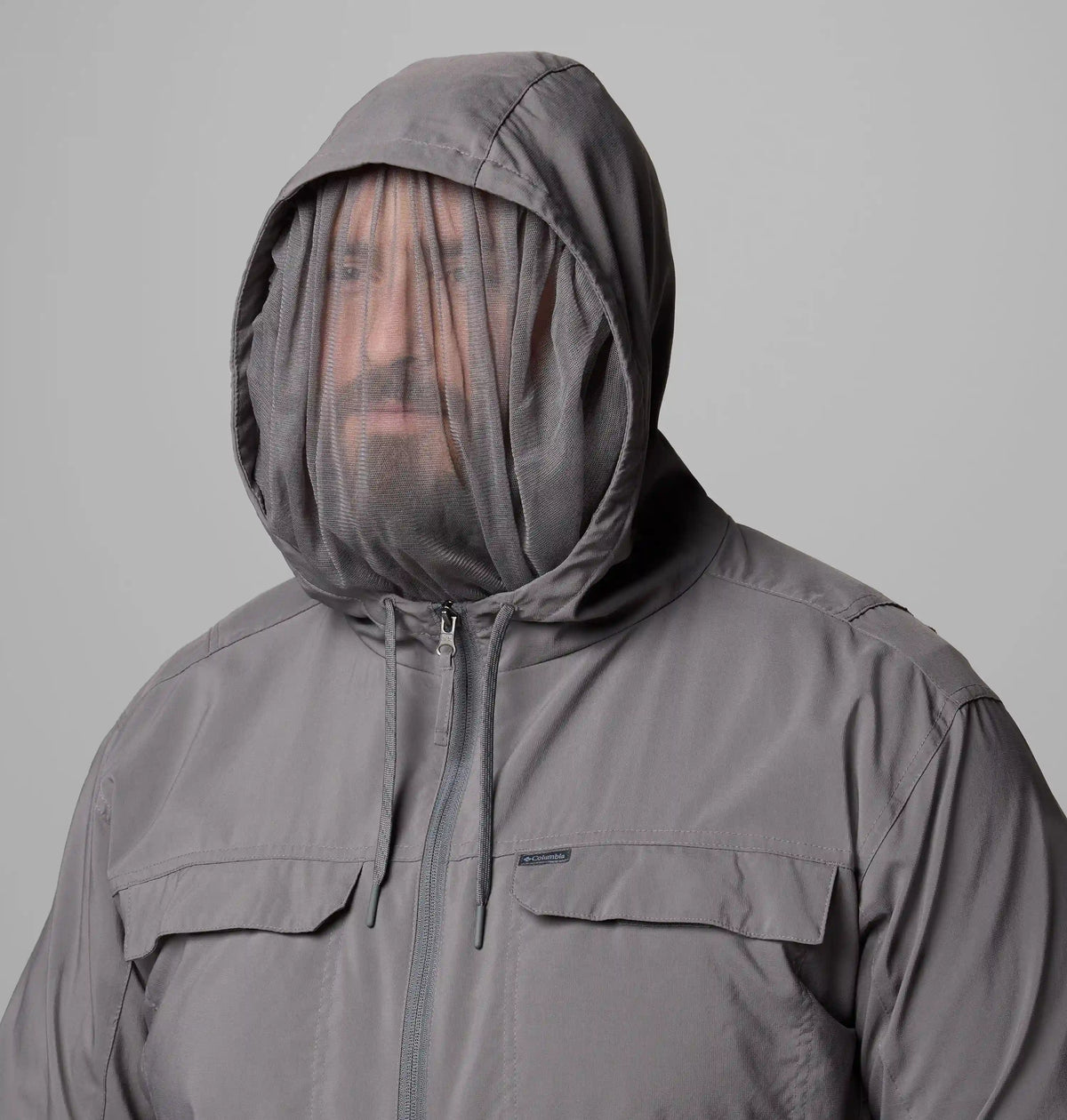 Men's Skien Valley Hooded Long Sleeve Shirt - Big