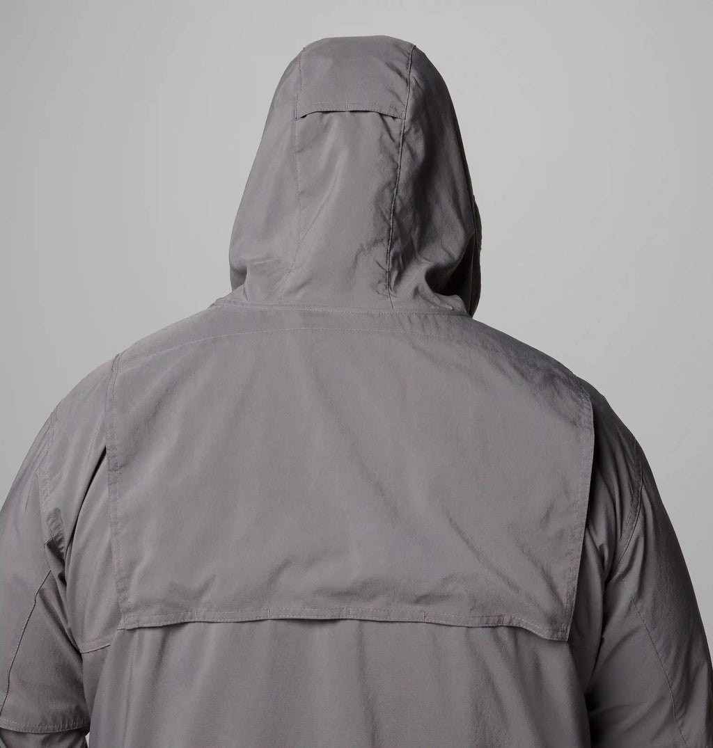 Men's Skien Valley Hooded Long Sleeve Shirt - Big