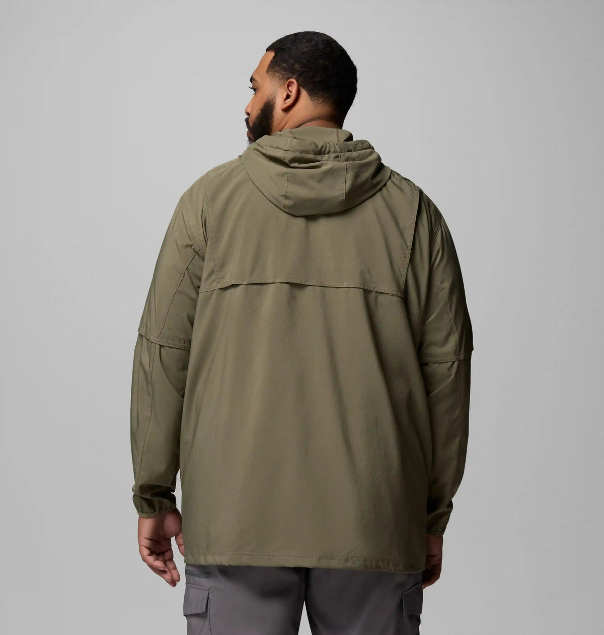 Men's Skien Valley Hooded Long Sleeve Shirt - Big