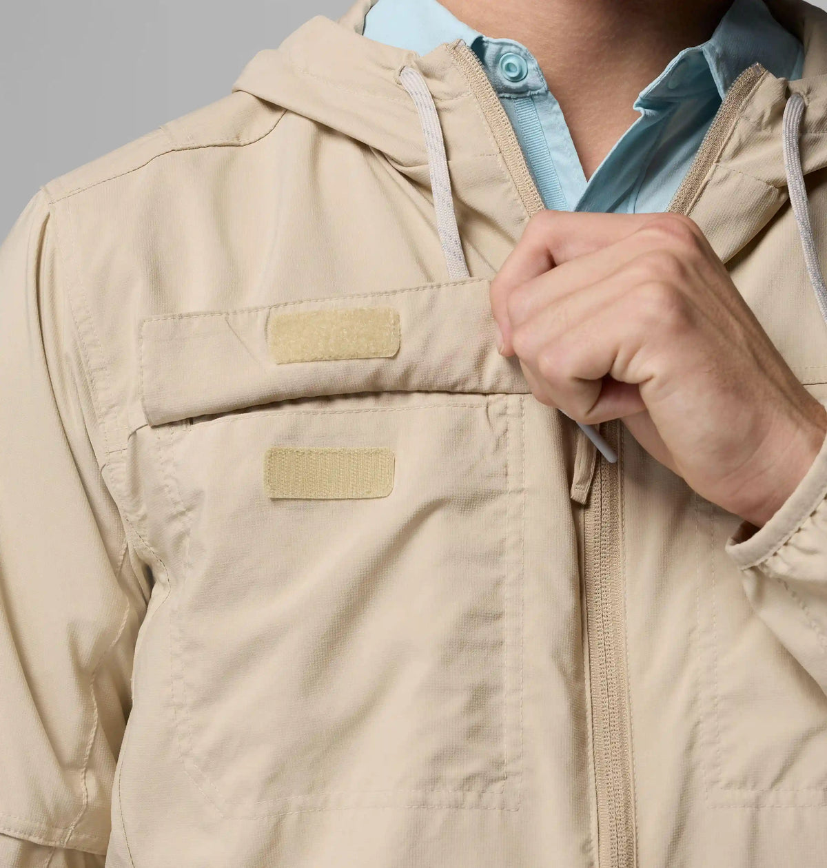 Men's Skien Valley Hooded Long Sleeve Shirt - Tall