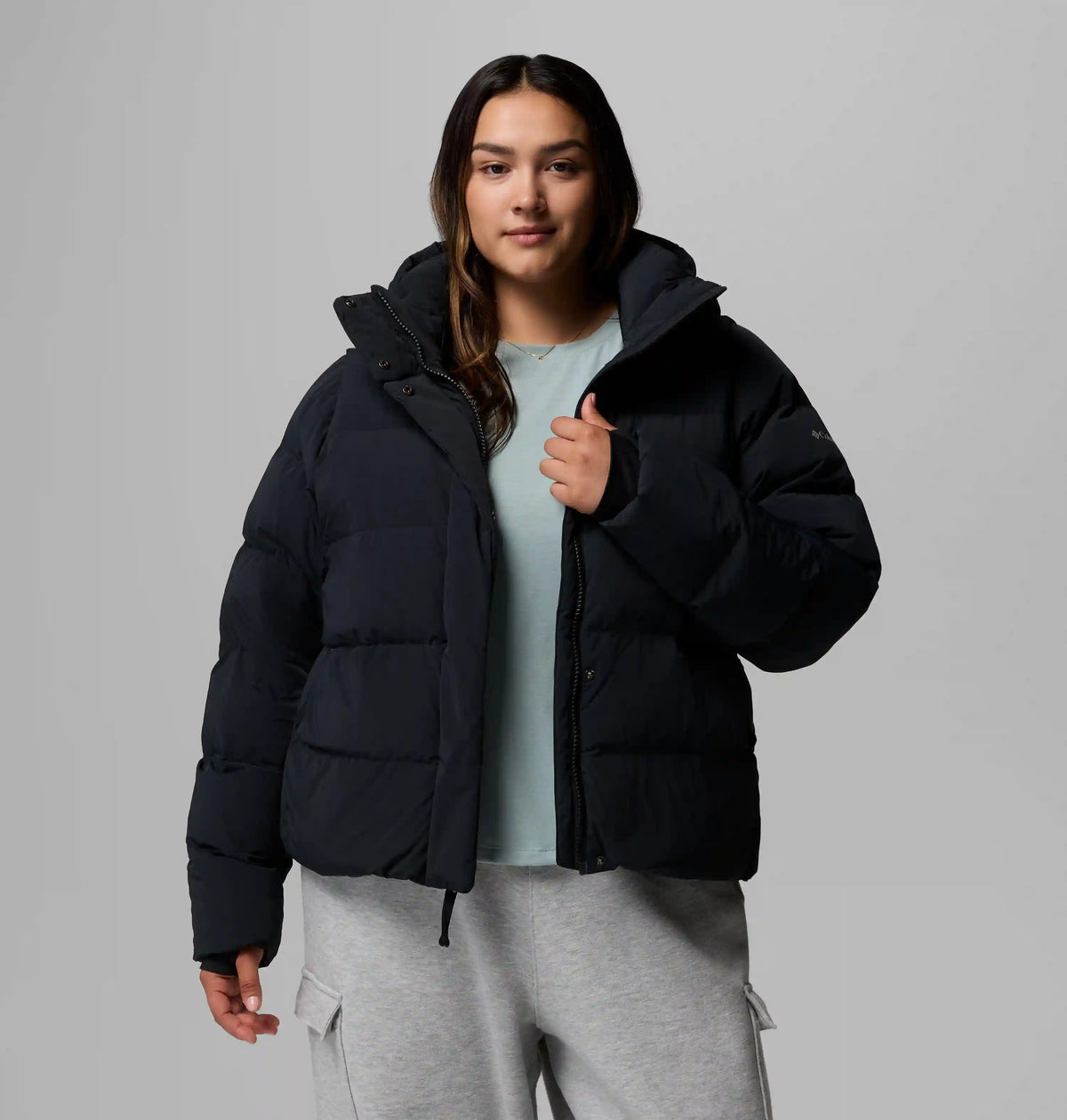 Women's Amaze Puff Hooded Jacket - Plus Size