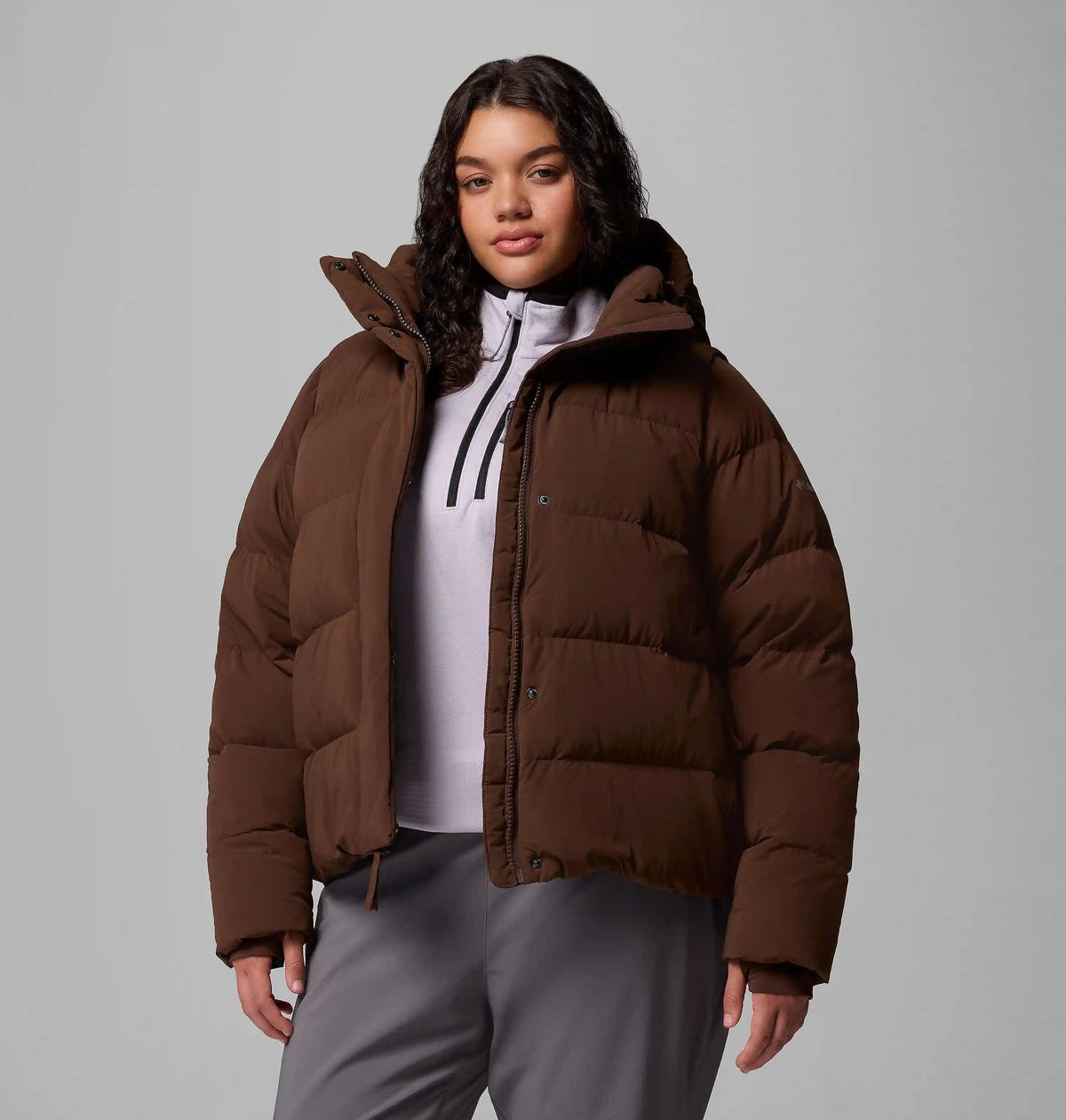Women's Amaze Puff Hooded Jacket - Plus Size