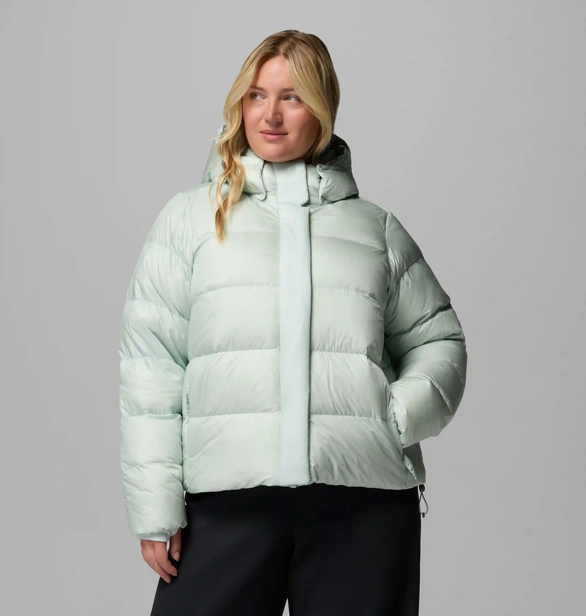 Women's Amaze Puff Hooded Jacket - Plus Size