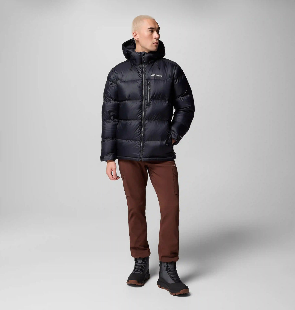 Men's Cloudview Down Hooded Jacket
