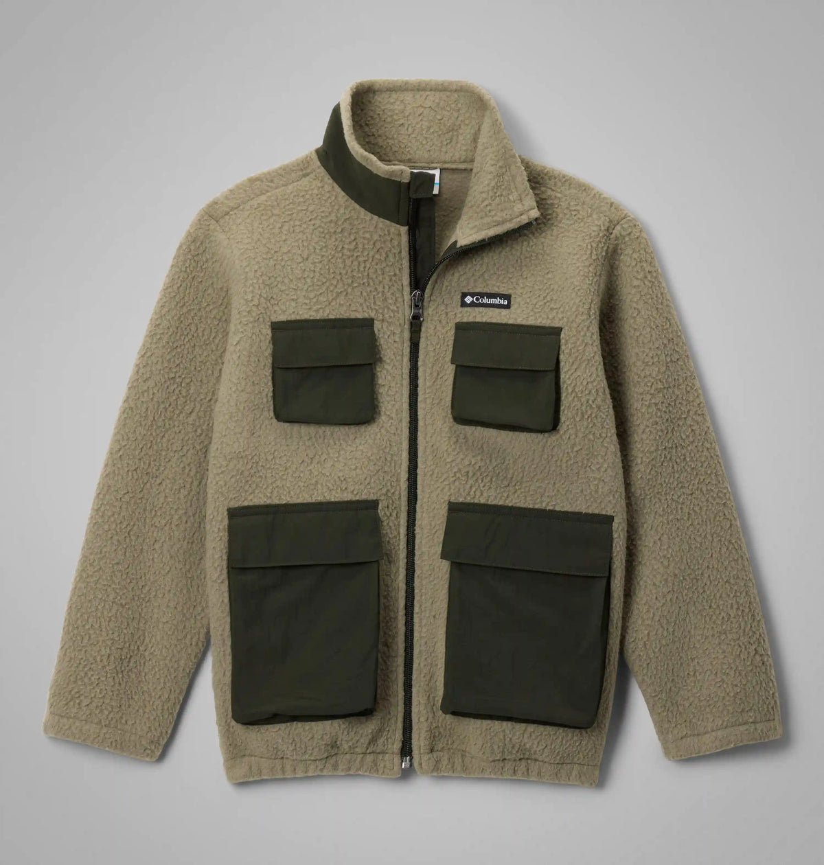 Kids' Jasper Ridge Pebbled Fleece Full Zip Jacket