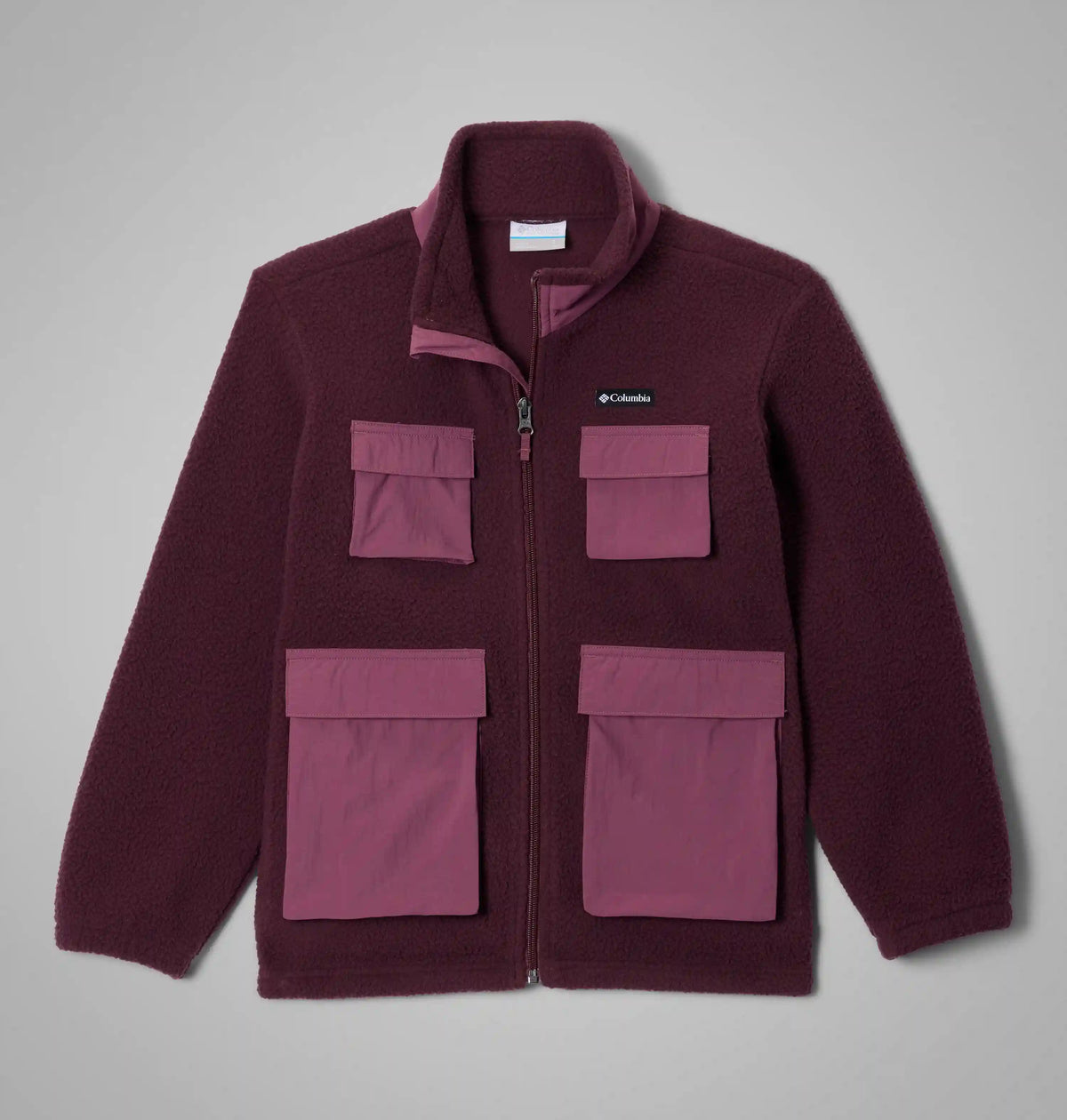 Kids' Jasper Ridge Pebbled Fleece Full Zip Jacket