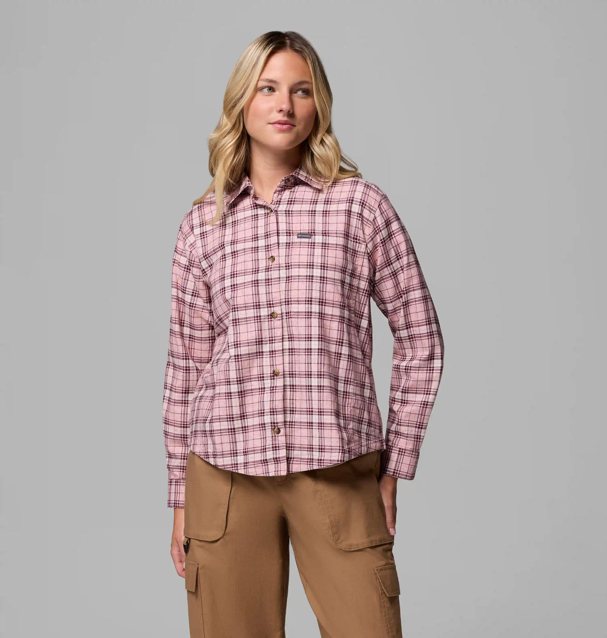 Women's Blue Point Creek Woven Long Sleeve Shirt