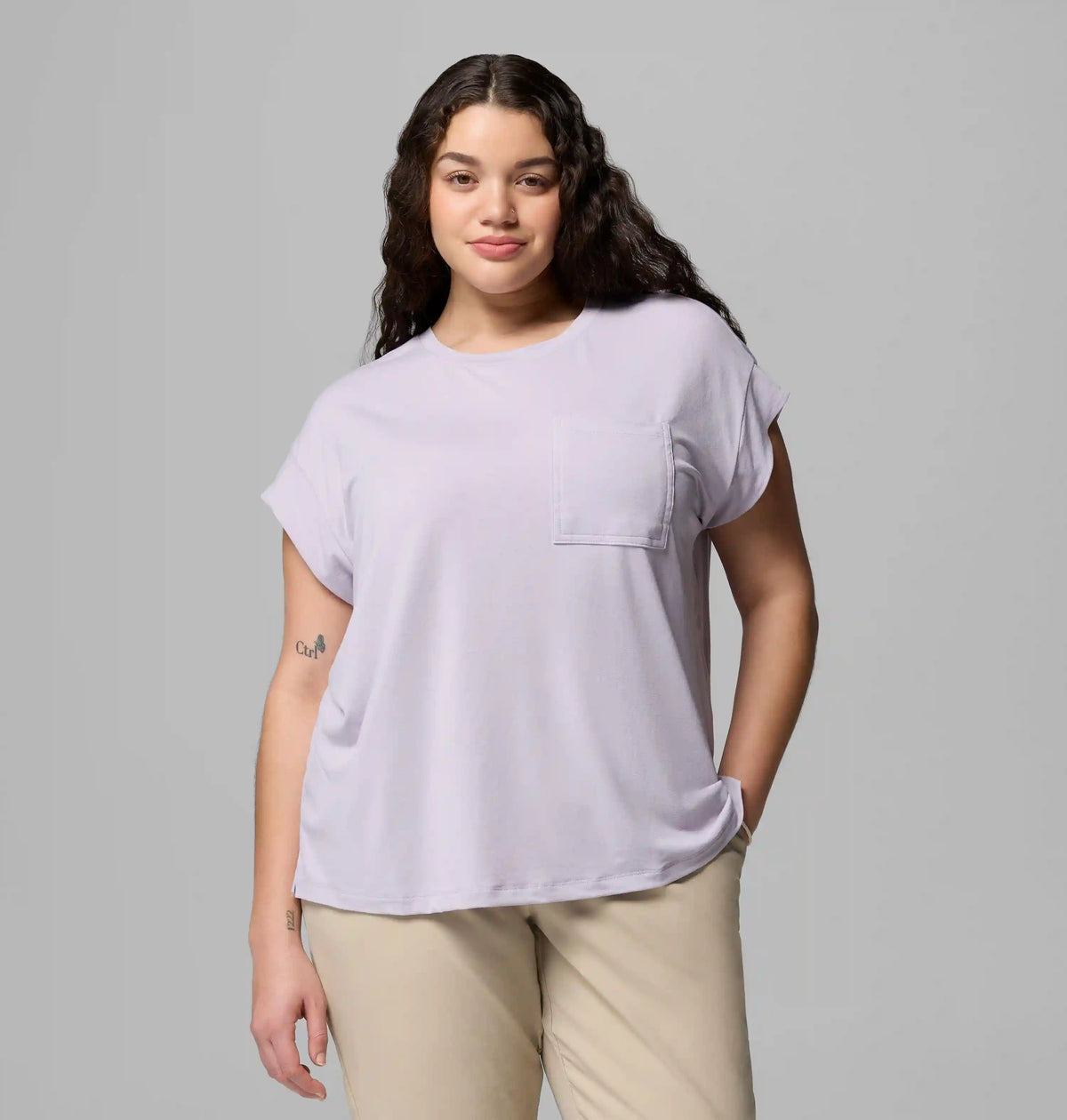 Women's Daniela Falls Short Sleeve Shirt - Plus Size