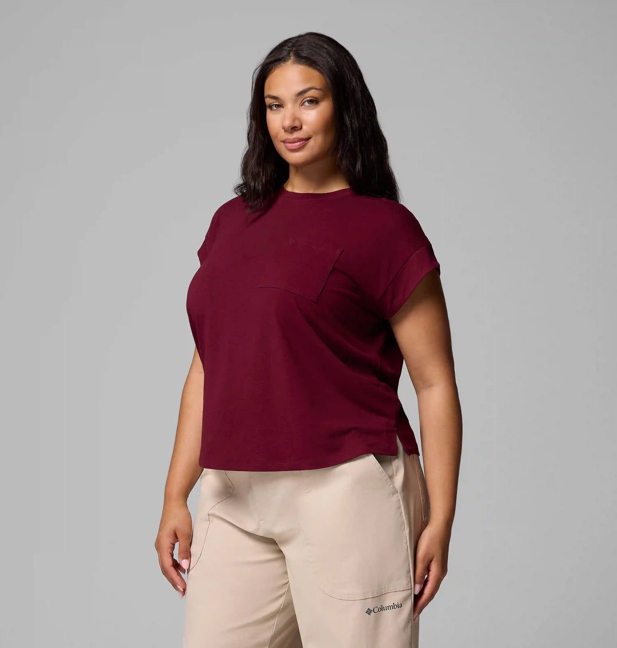 Women's Daniela Falls Short Sleeve Shirt - Plus Size