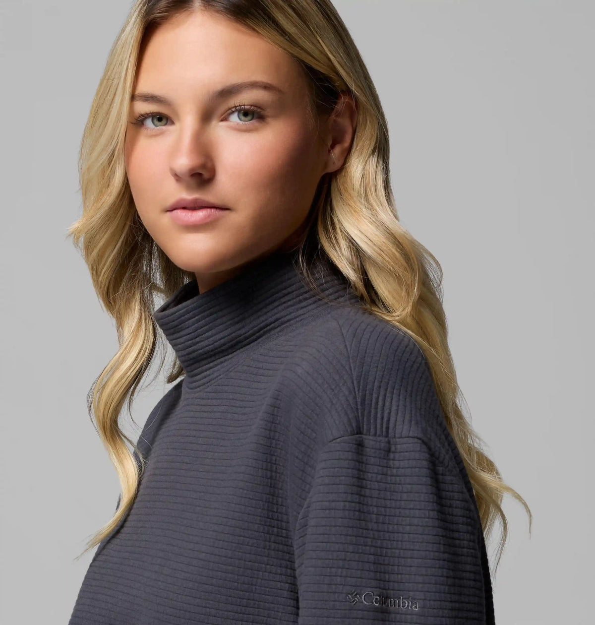 Women's PFG Open Water Mock Neck Long Sleeve Shirt