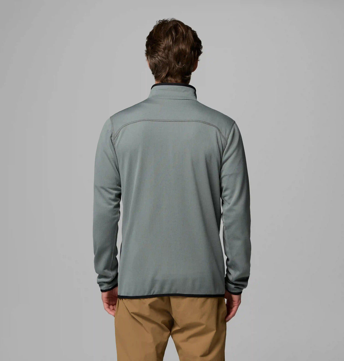 Men's Essential Hike Grid Fleece Full Zip Jacket