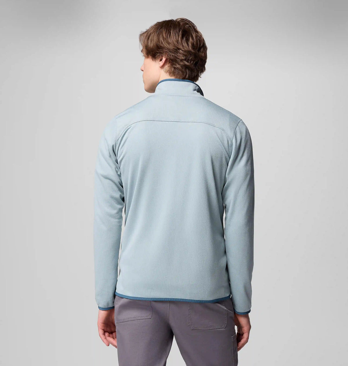 Men's Essential Hike Grid Fleece Full Zip Jacket