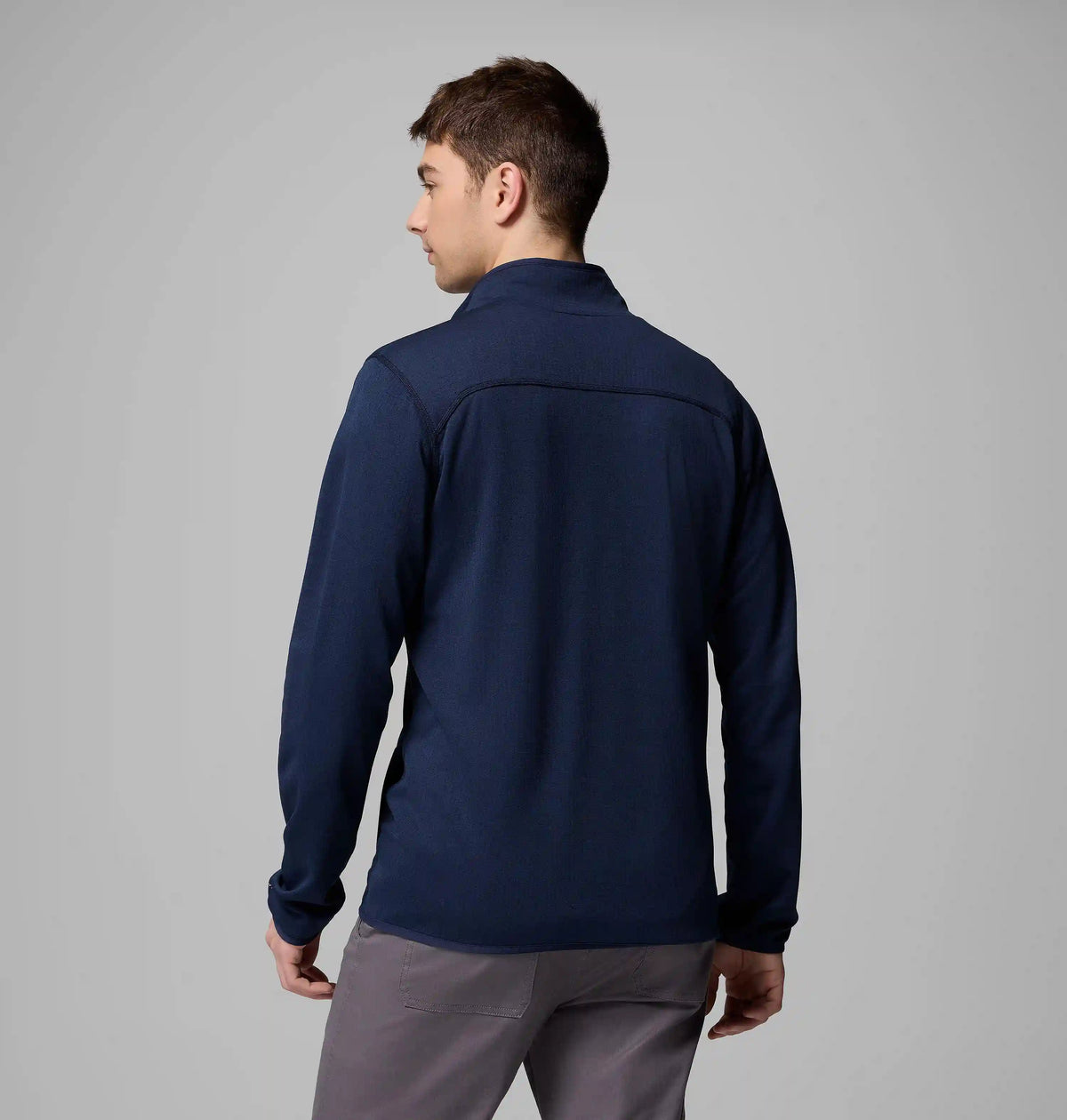 Men's Essential Hike Grid Fleece Full Zip Jacket