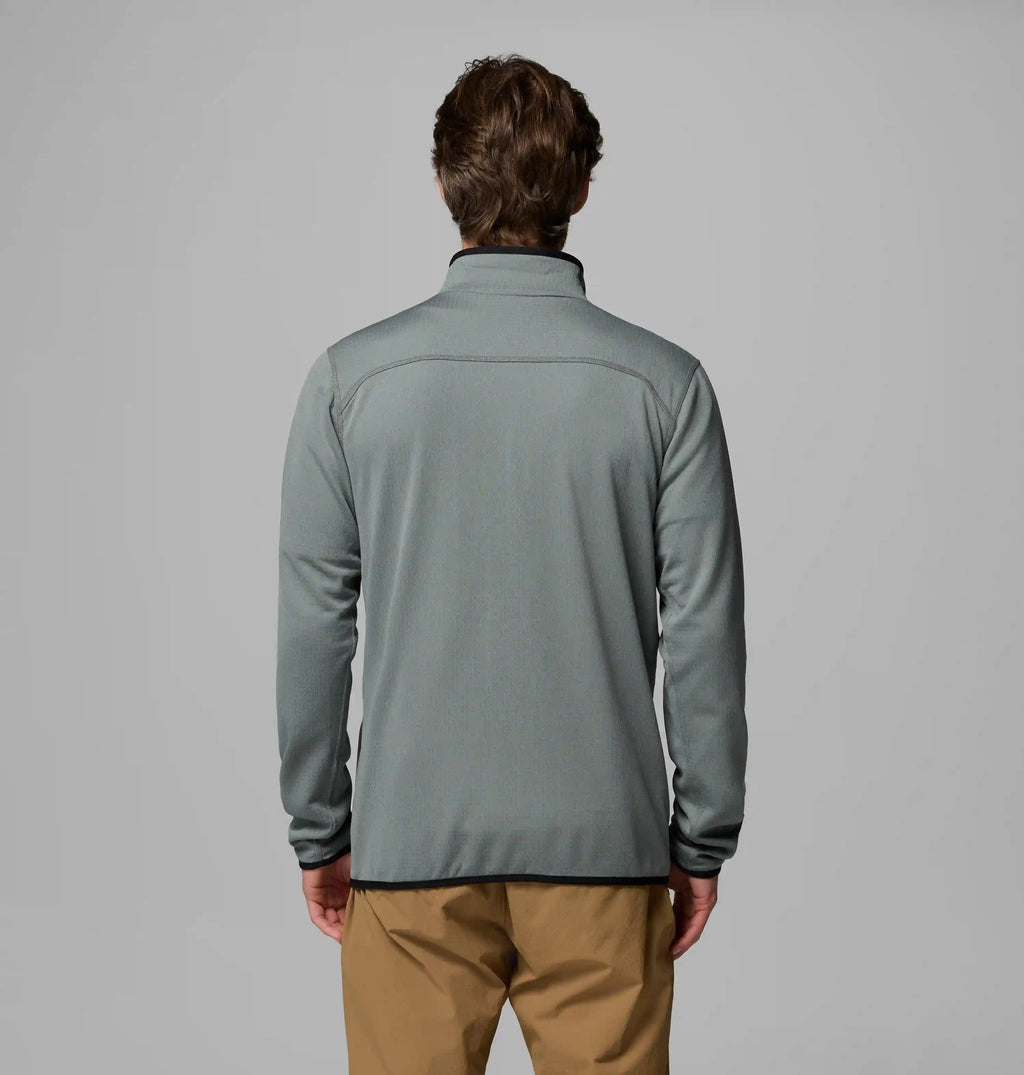 Men's Essential Hike Grid Fleece Full Zip Jacket - Tall