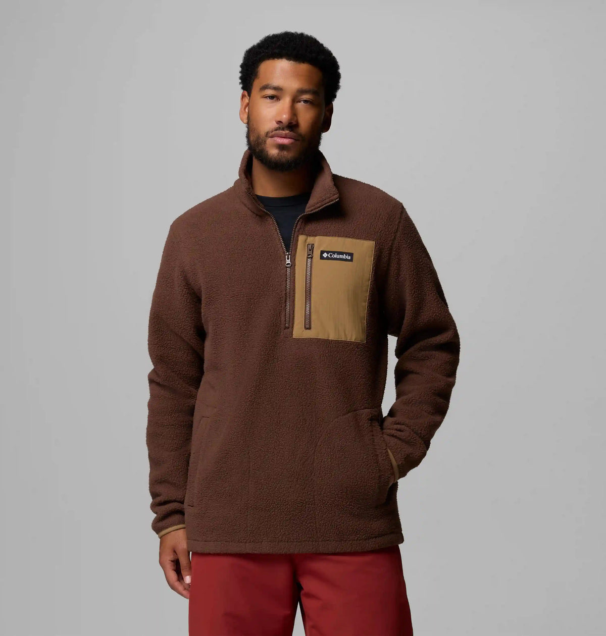 Men's Jasper Ridge Pebbled Half Zip Fleece
