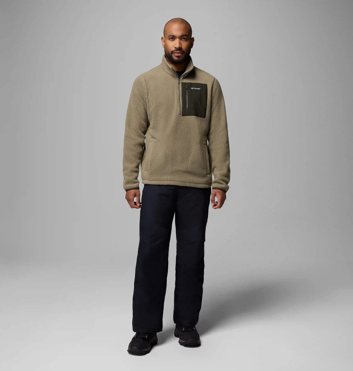 Men's Jasper Ridge Pebbled Half Zip Fleece