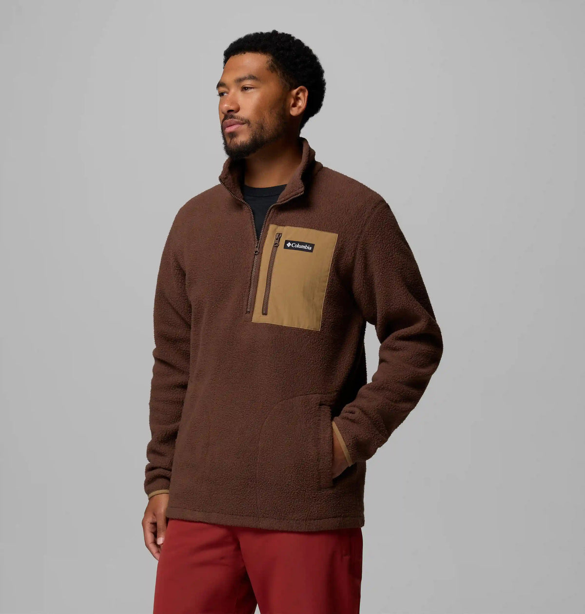 Jasper Ridge Pebbled Half Zip Fleece