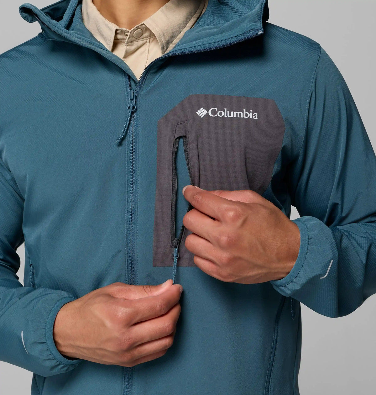 Men's Tall Heights III Hooded Softshell Jacket
