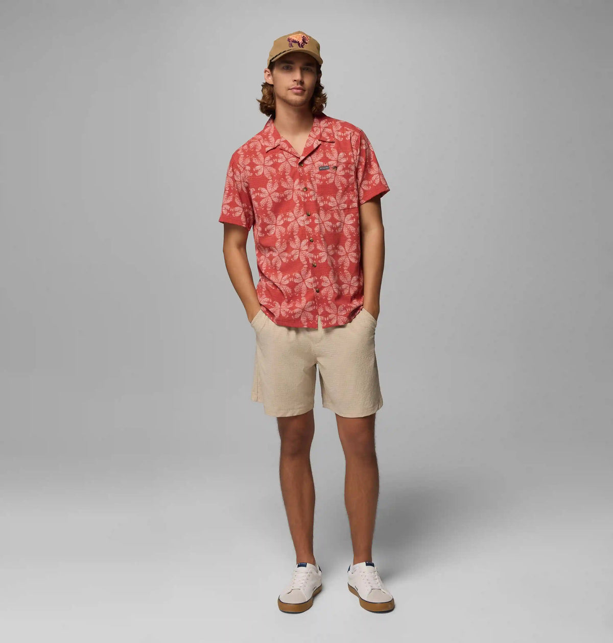 Men's Utilizer Print Camp Shirt - Tall