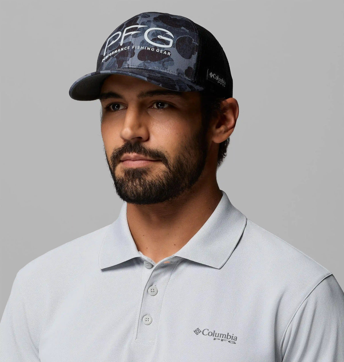 PFG Camo Snap Back Ball Cap