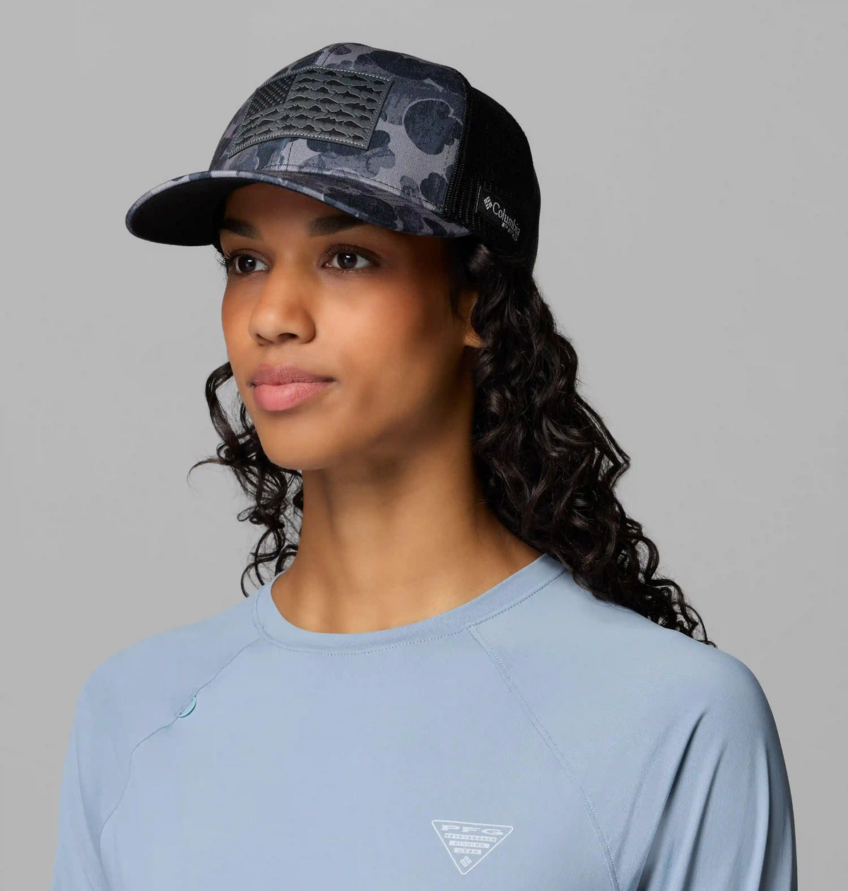 PFG Camo Snap Back Ball Cap