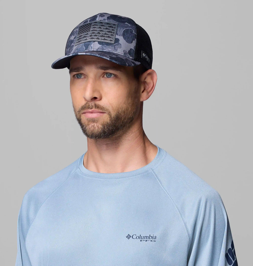 PFG Camo Snap Back Ball Cap