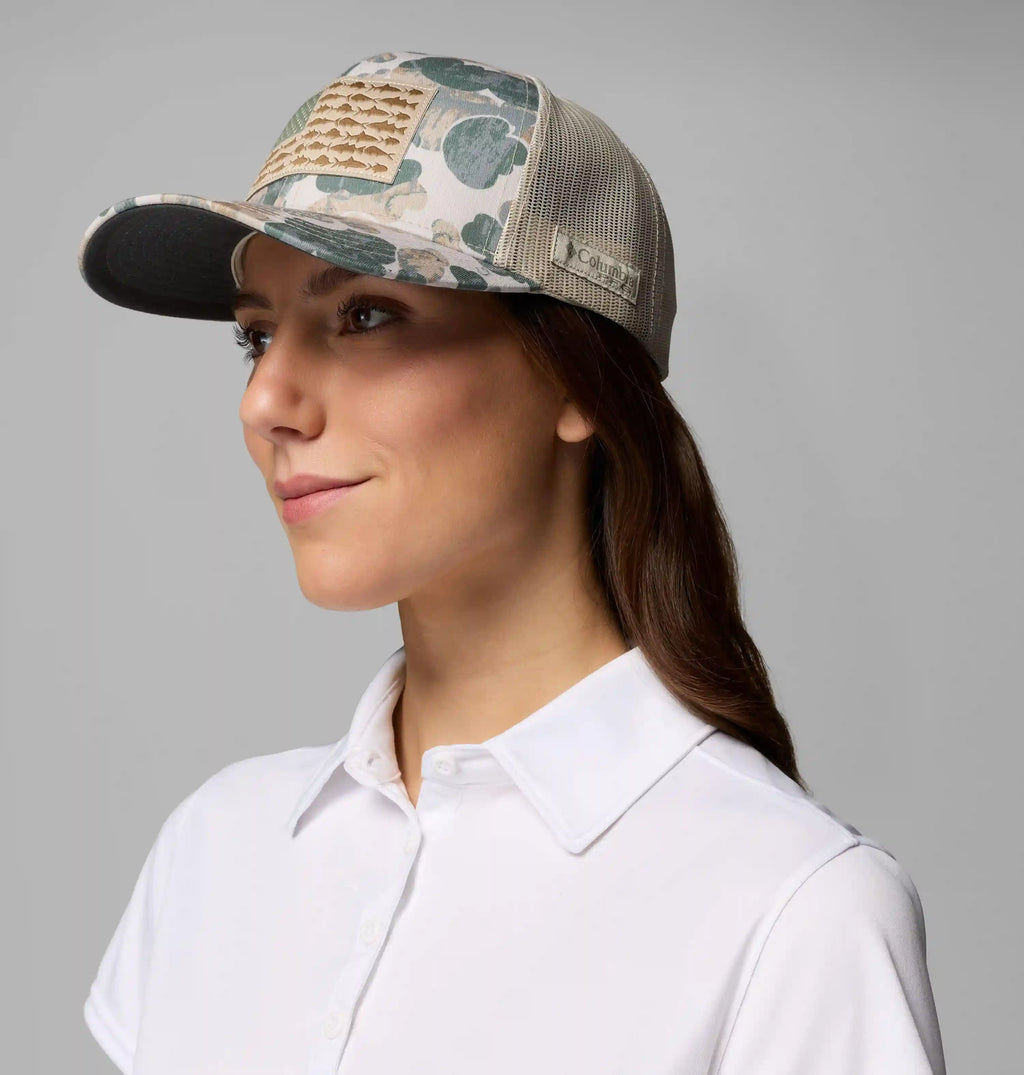 PFG Camo Snap Back Ball Cap