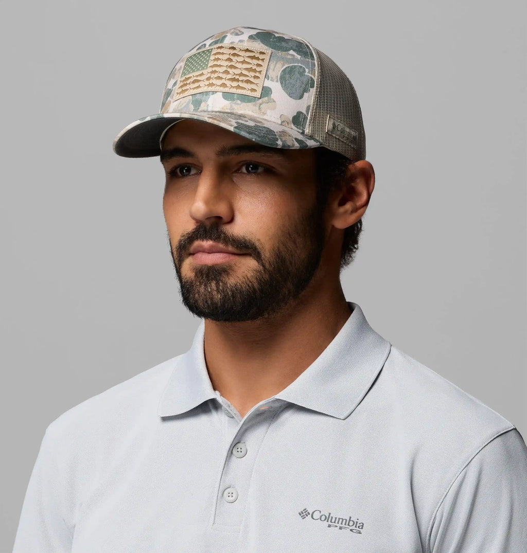 PFG Camo Snap Back Ball Cap