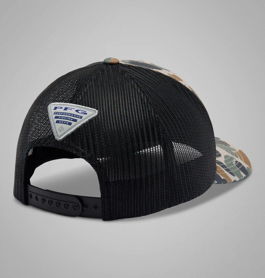 PFG Camo Snap Back Ball Cap