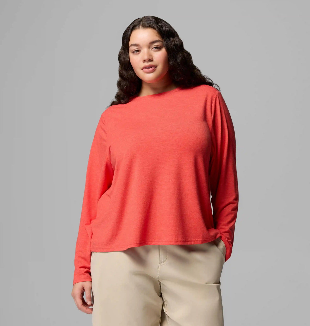Women's CSC Soft Stretch Long Sleeve T-Shirt - Plus Size