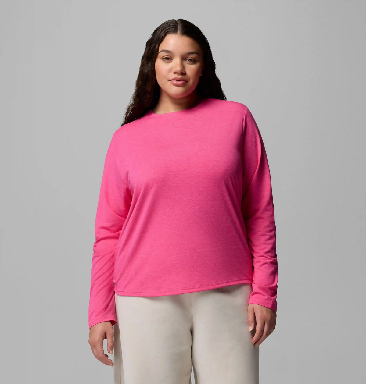Women's CSC Soft Stretch Long Sleeve T-Shirt - Plus Size