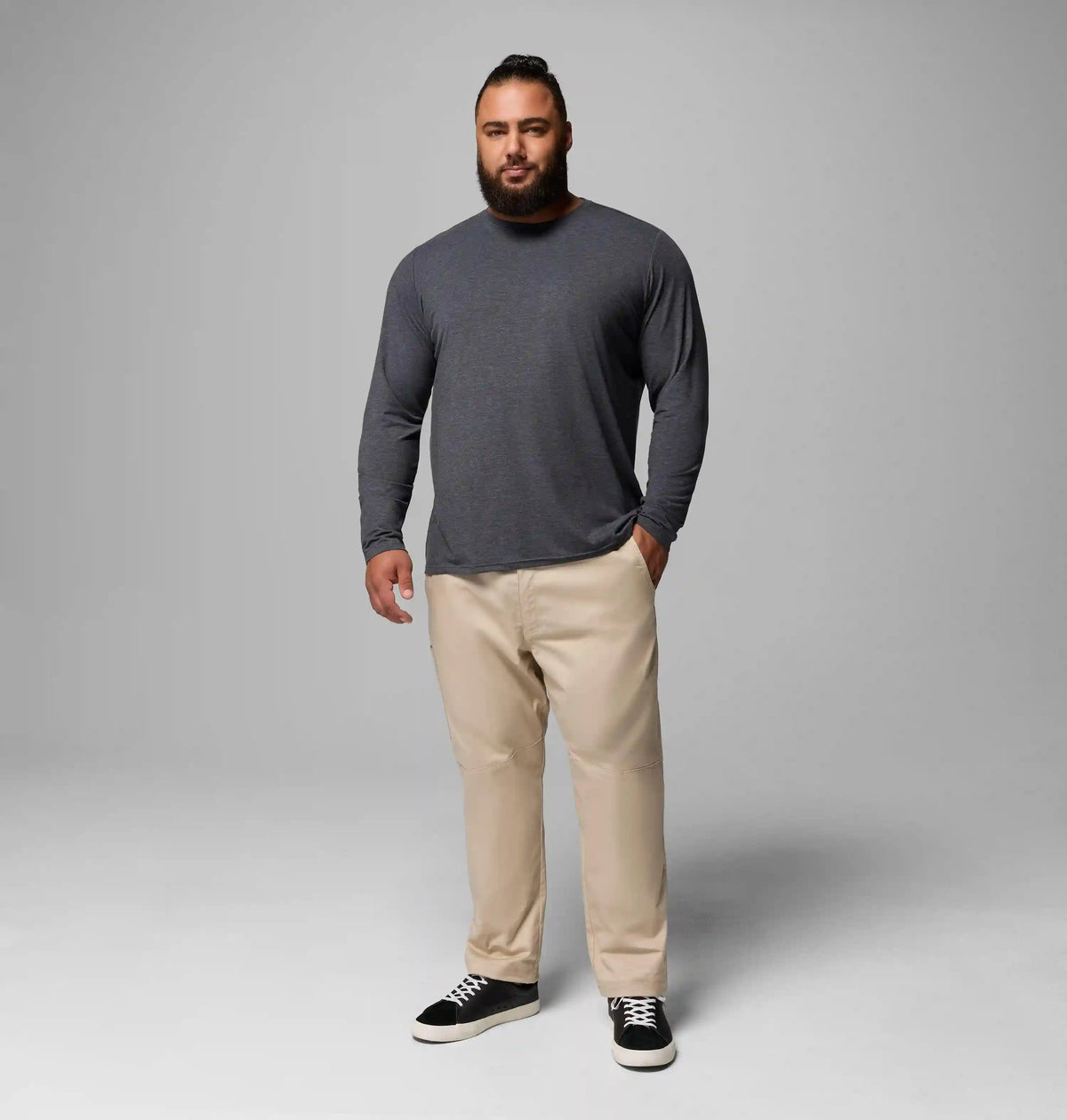 Men's CSC Soft Stretch LS Tee - Big