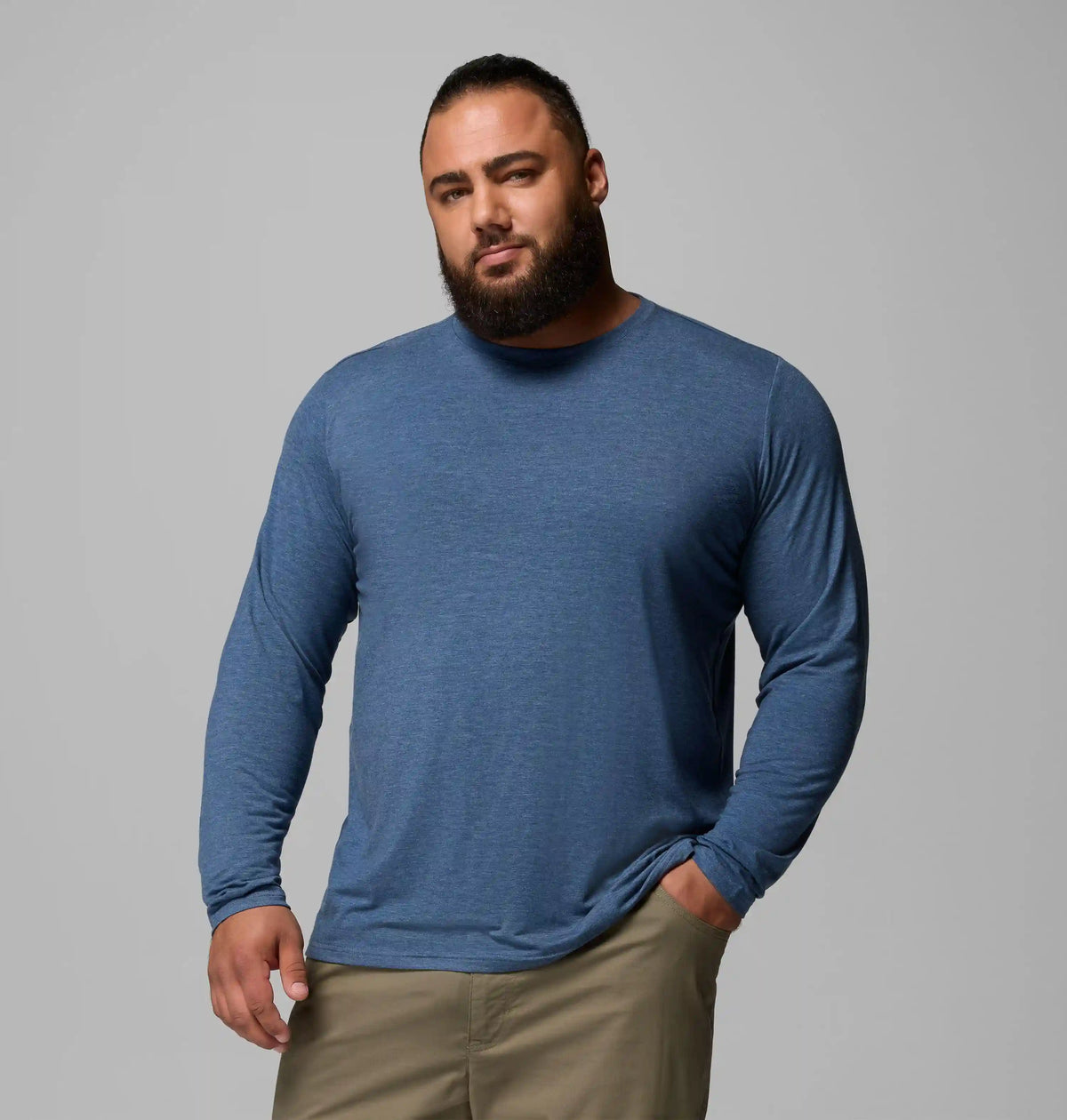 Men's CSC Soft Stretch LS Tee - Big