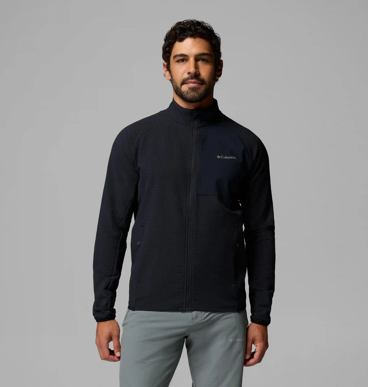 Men's Superior Summit Grid Full Zip Fleece
