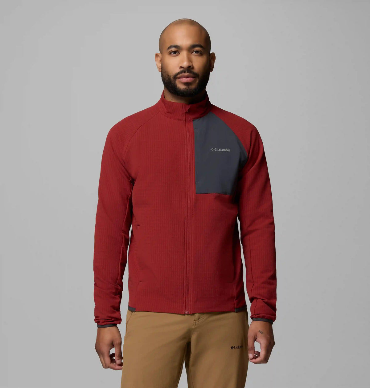 Men's Superior Summit Grid Full Zip Fleece