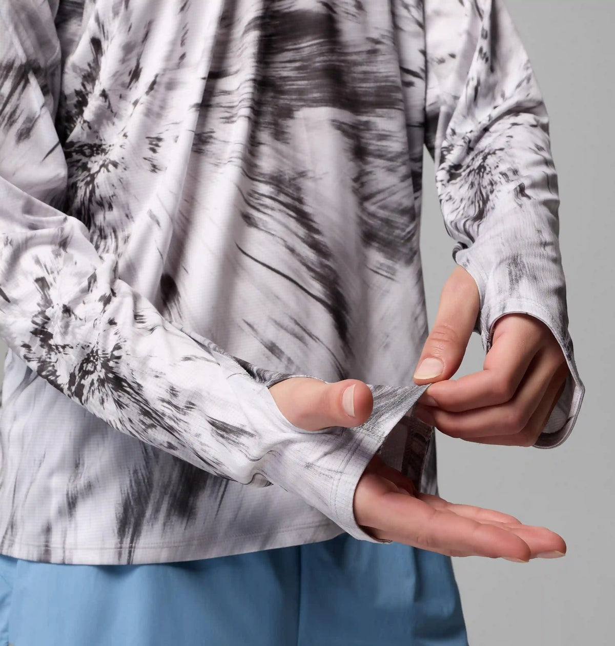Men's Stealth Springs Printed Long Sleeve Shirt