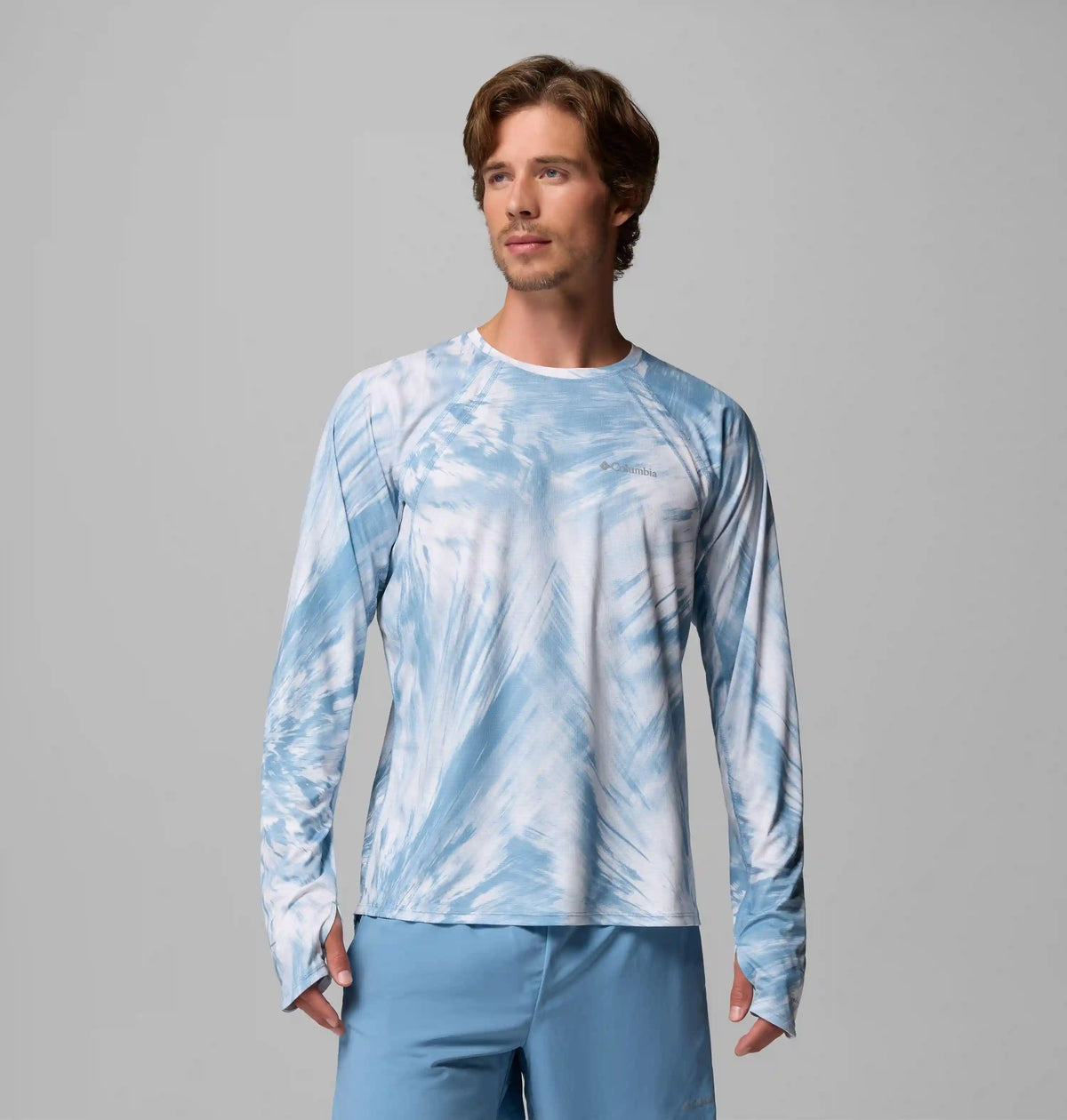 Men's Stealth Springs Printed Long Sleeve Shirt