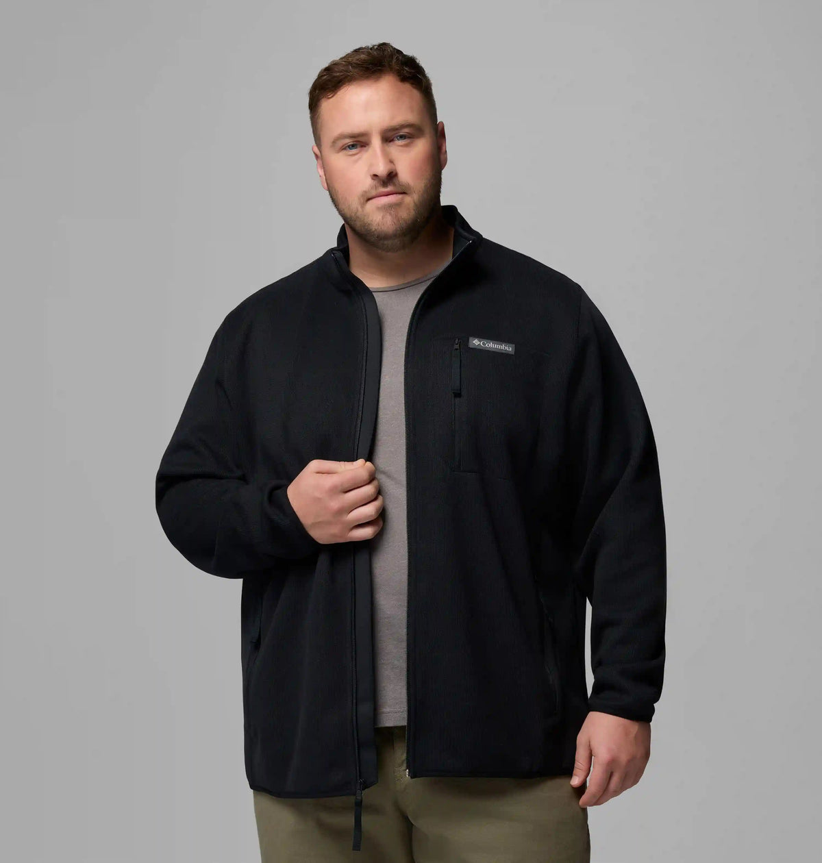 Men's Sweater Weather Full Zip Jacket - Big