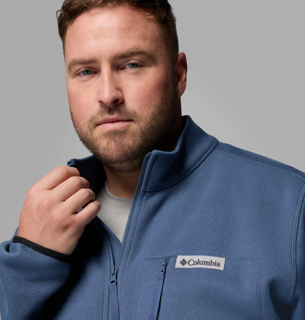 Men's Sweater Weather Full Zip Jacket - Big