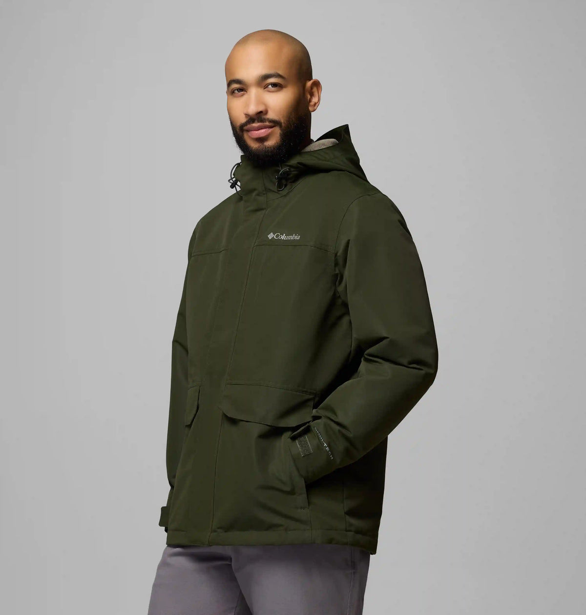 Men's Landroamer Fleece Lined Rain Jacket