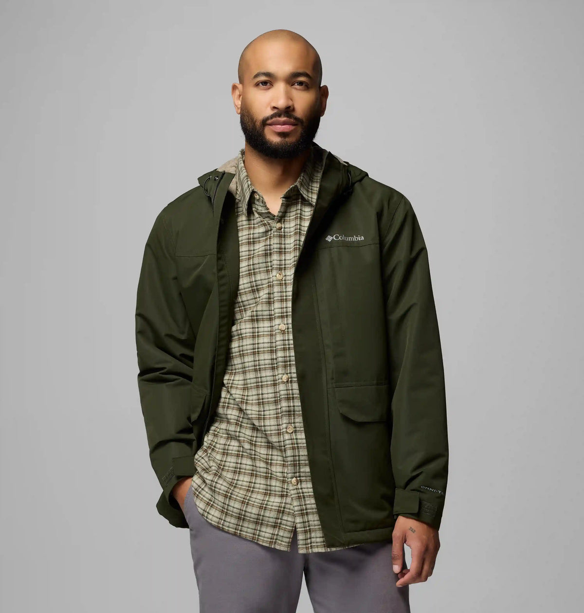 Men's Landroamer Fleece Lined Rain Jacket